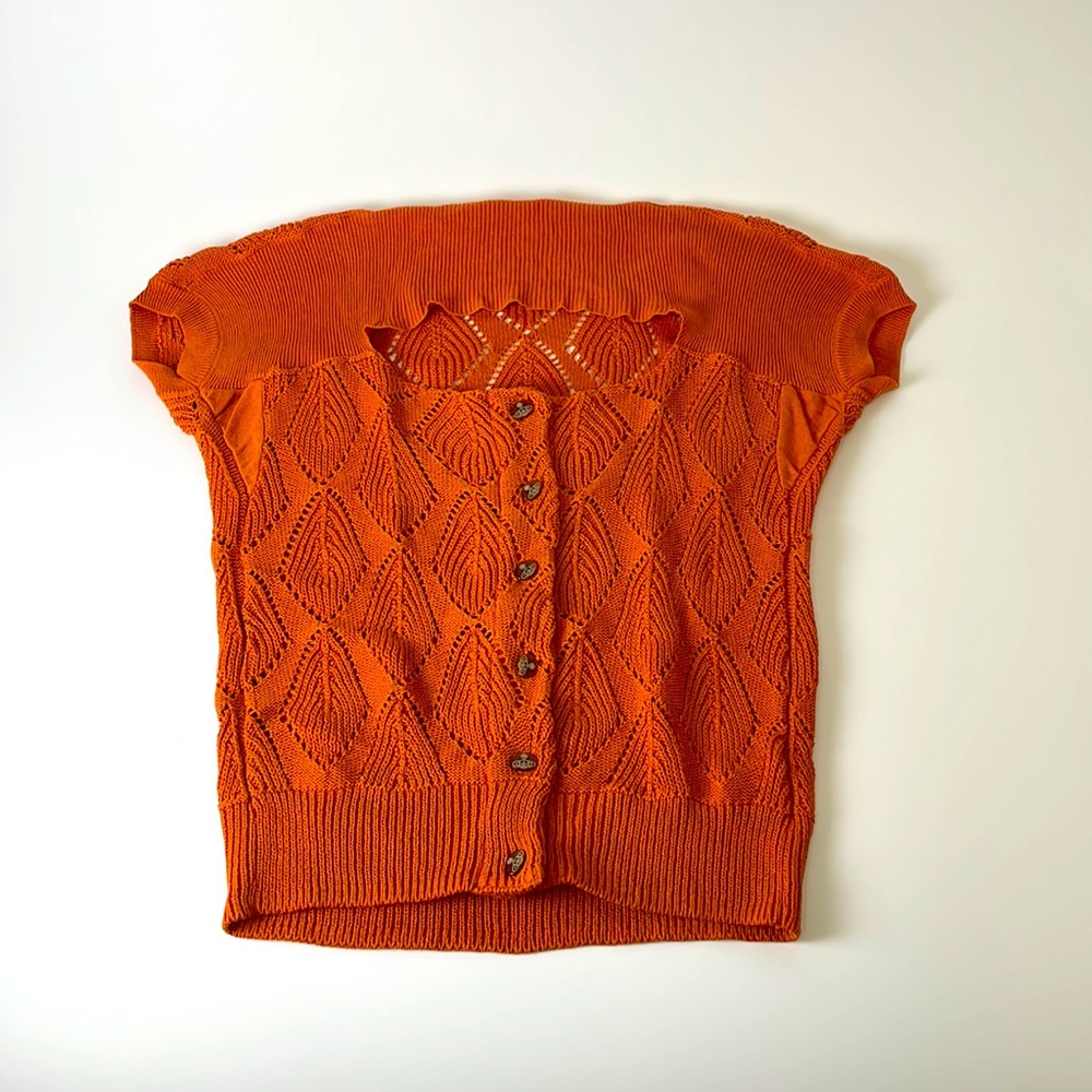 VIVIENNE WESTWOOD | Red Label | Womens | Knit Button Up Lightweight Sweater